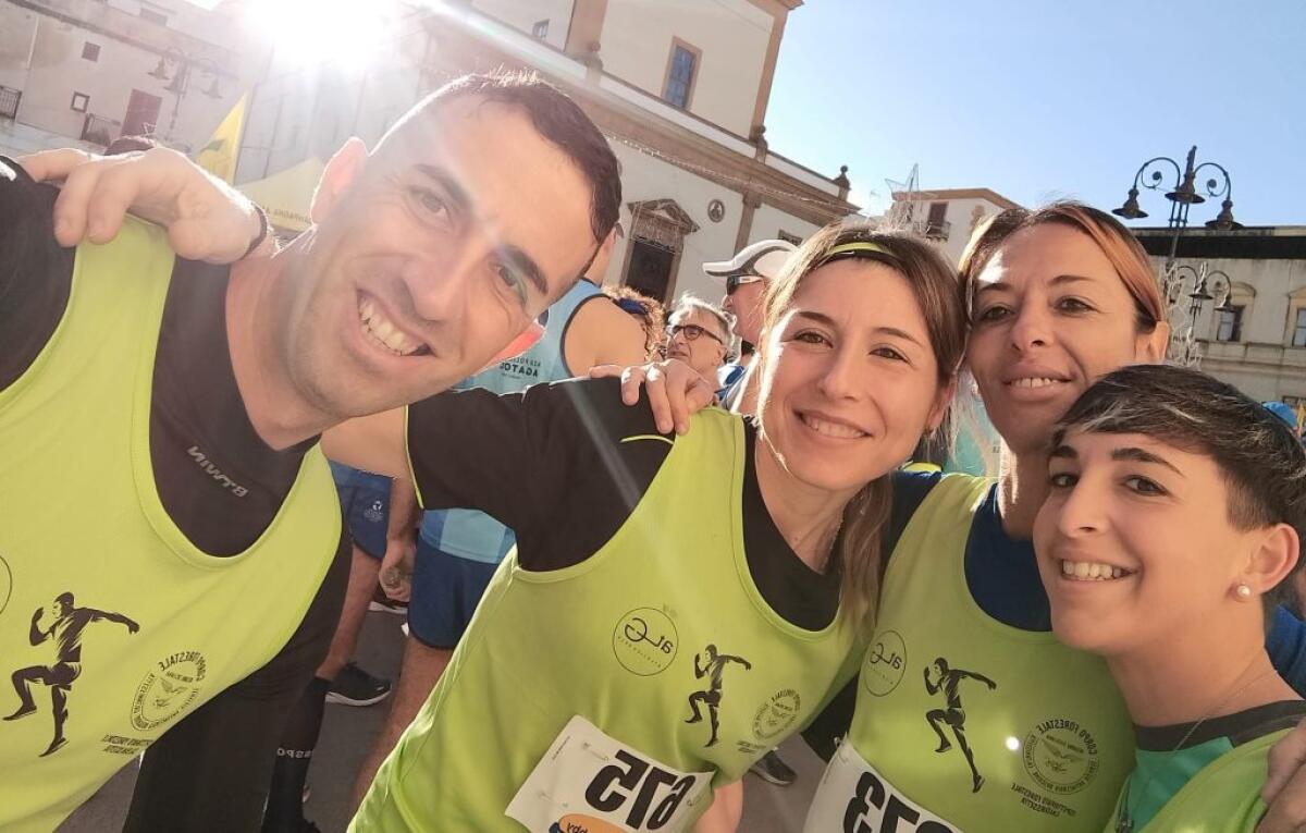Atletica Gela a Ribera, buoni riscontri per i podisti locali: "In città servono strutture" - Gli atleti gelesi alla gara di Ribera