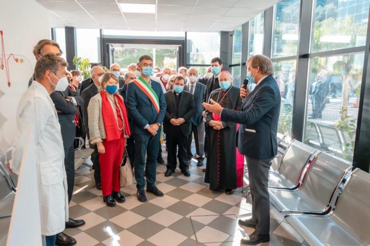 Ospedale Giglio di Cefalù, sala del pronto soccorso intitolata al vescovo Mazzola - 