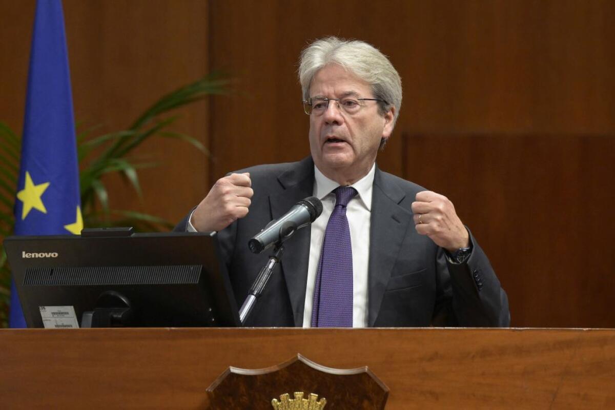 Ue, Gentiloni “Governo italiano saprà rispettare gli obiettivi Pnrr” - 