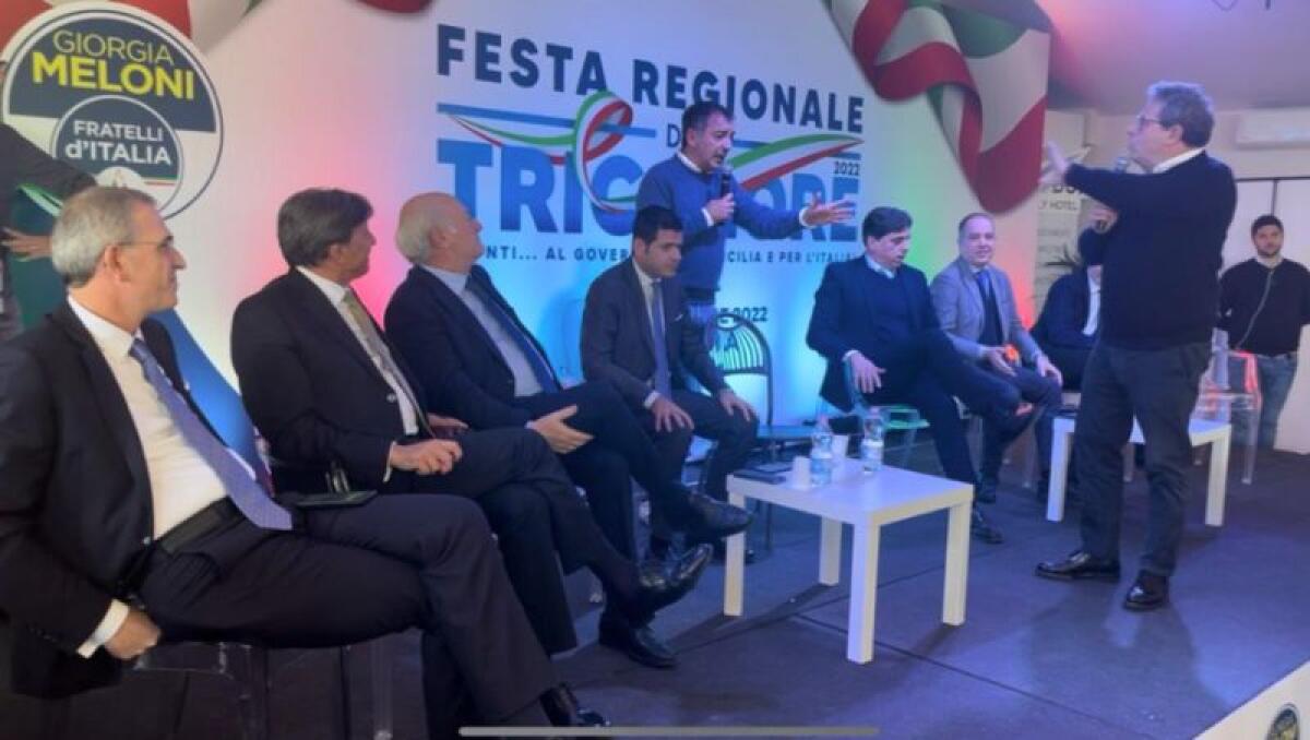 Fi, scontro fra Miccichè e Falcone alla festa del tricolore a Catania - 