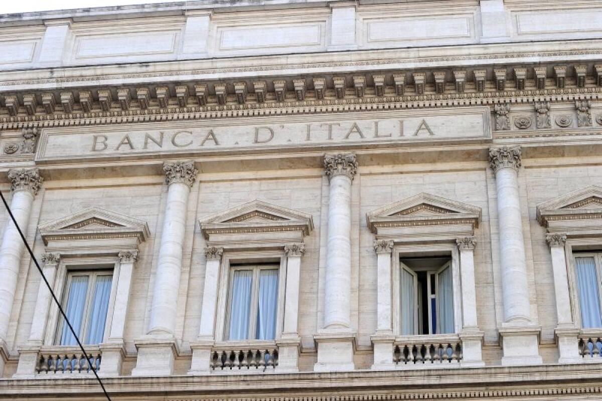 Bankitalia vede inflazione in calo e Pil in rallentamento - 