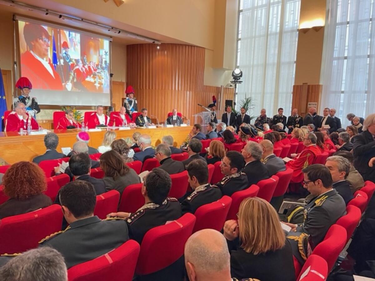 Inaugurazione anno giudiziario a Catania “Priorità è riduzione dei tempi processuali” - 