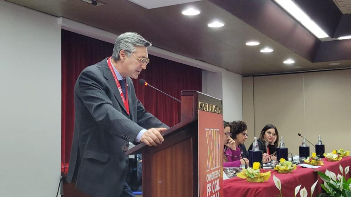 Gaetano Agliozzo confermato segretario generale funzione pubblica Cgil - 