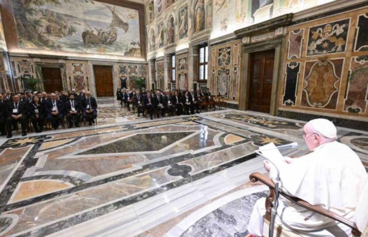 La Federazione nazionale Ordini TSRM e PSTRP in udienza dal Papa - 