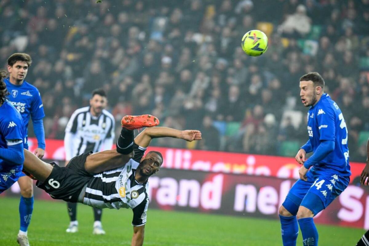Gol di Baldanzi e Pereyra, Udinese-Empoli finisce 1-1 - 