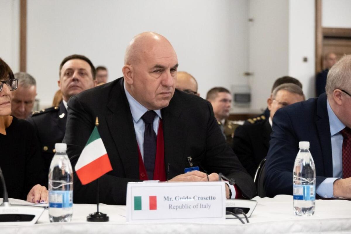 Ucraina, Crosetto al Gruppo di Contatto “Impegno comune per sostegno” - 