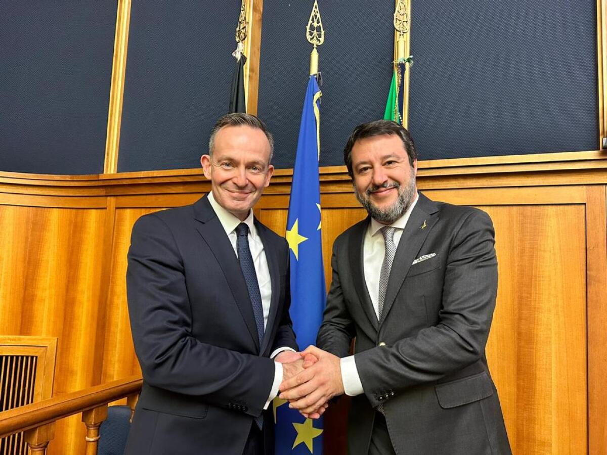 Infrastrutture, Salvini incontra ministro tedesco “Piena intesa” - 