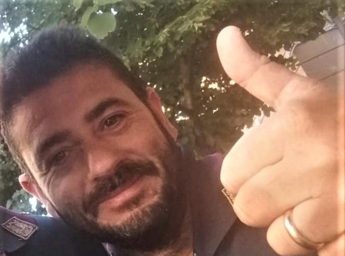 Dolore per la scomparsa del poliziotto Angelo Salerno Solarino: domani i funerali - Il poliziotto Angelo Salerno Solarino