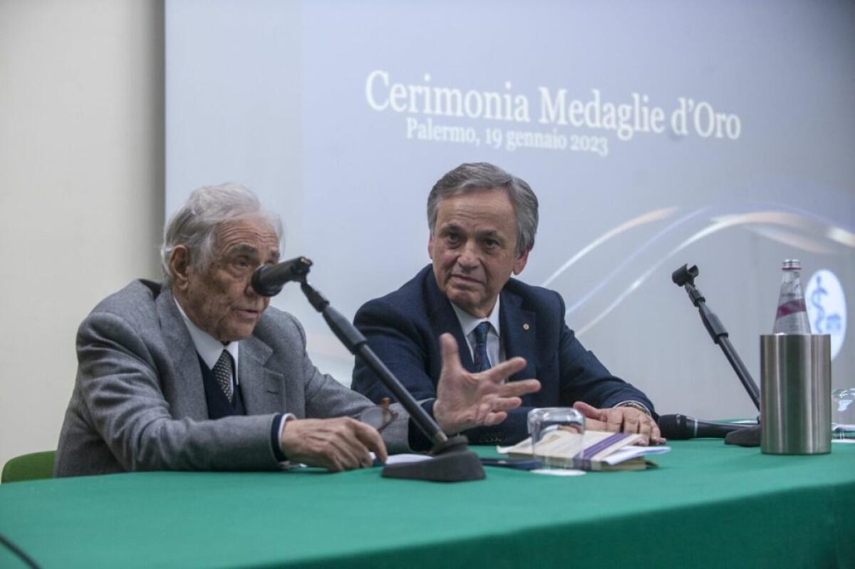 A Palermo cerimonia Medaglie d’Oro ai medici per i 50 anni di professione - 