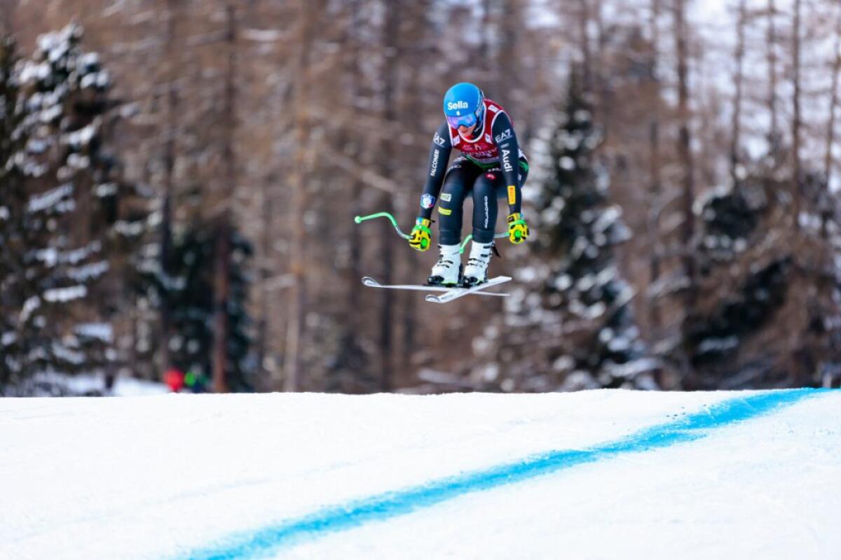 Discesa Cortina a Ilka Stuhec, Elena Curtoni terza - 