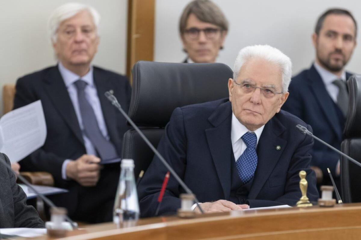 Csm, Mattarella “A Pinelli il compito di favorire la coesione” - 