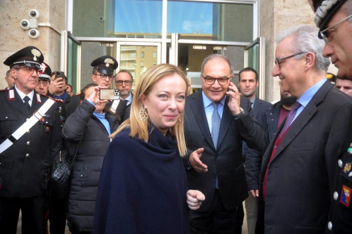 Messina Denaro, Meloni a Palermo “La mafia si può battere” - 