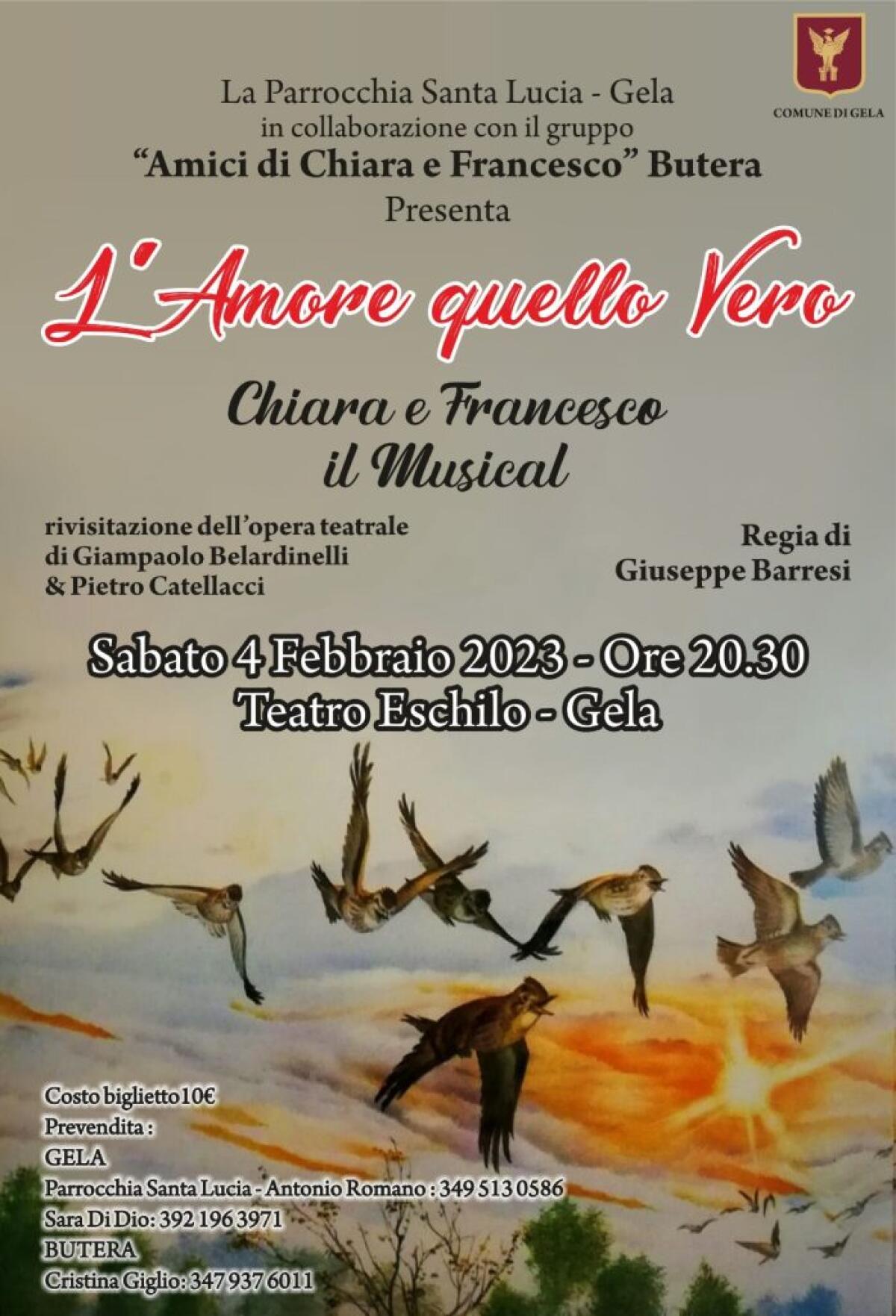 Gli Amici di Chiara e Francesco portano in scena "L'amore quello vero" - 
