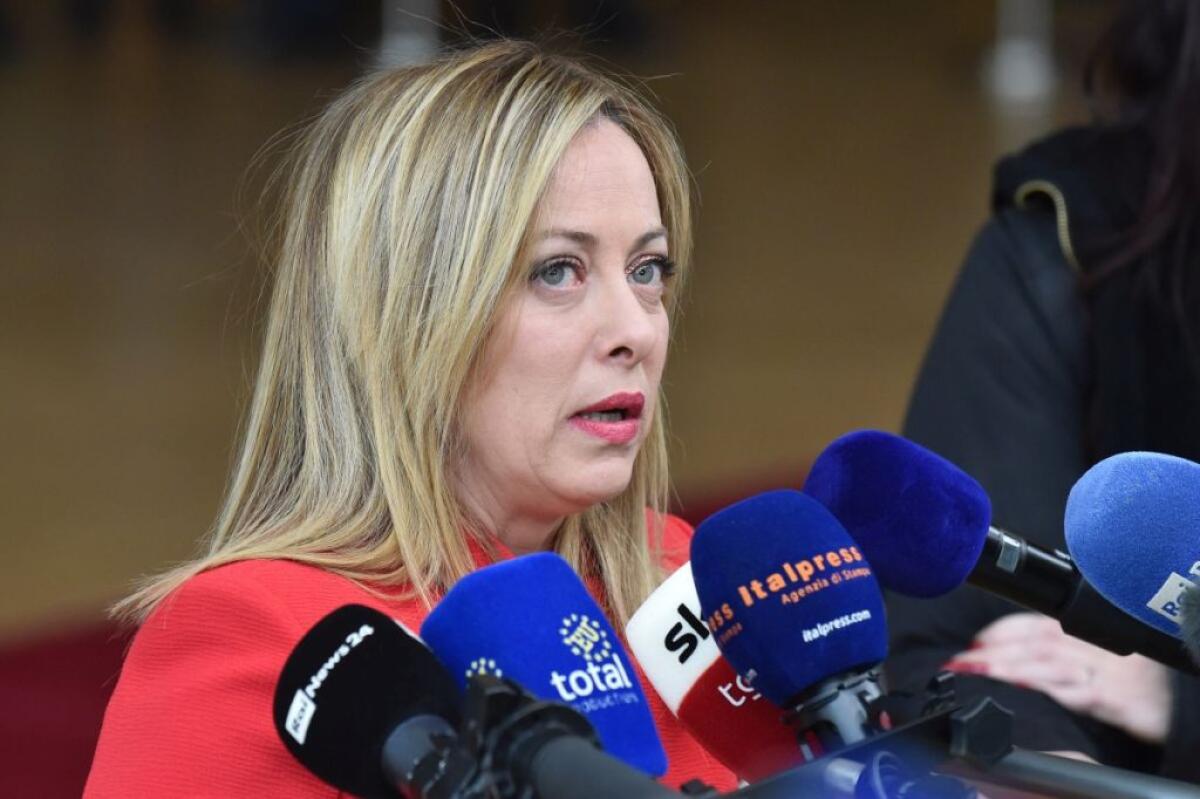 Meloni “L’Italia è con Kiev, nostro dovere lavorare per una pace giusta” - 