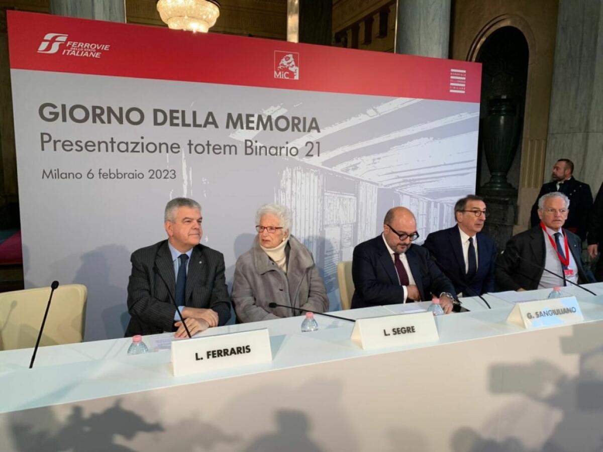 Shoah, alla Stazione Centrale di Milano un totem per non dimenticare - 