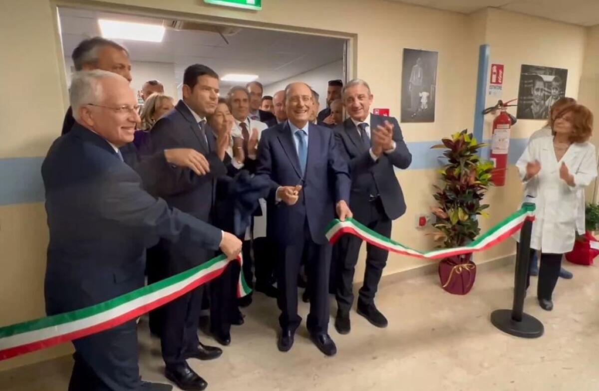 Inaugurato il nuovo reparto di Ostetricia dell’ospedale Garibaldi di Catania -