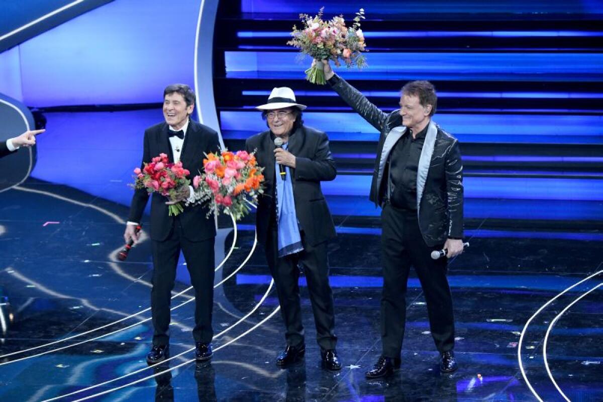 A Sanremo Al Bano, Ranieri, Morandi. Fedez contro viceministro Bignami - 