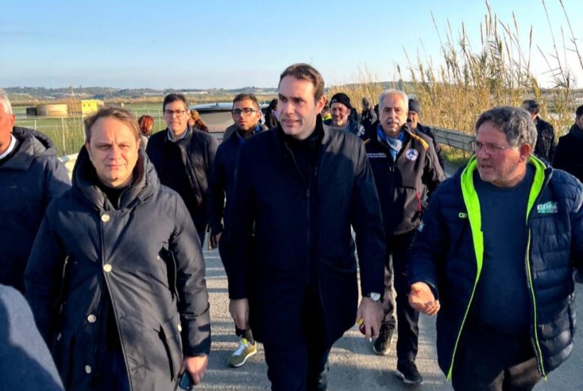 Danni al comparto agricolo, sopralluogo di Sammartino: "Sarà dichiarato lo stato di calamità" - 