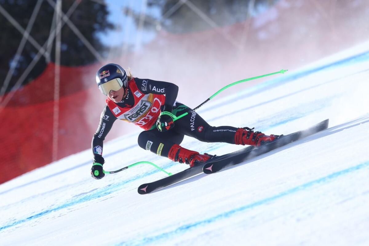 Doppietta azzurra Goggia-Brignone nella Discesa di Crans Montana -