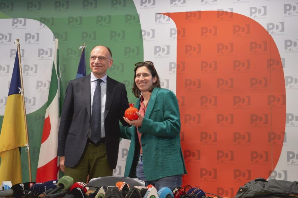 Pd, passaggio di consegne Letta-Schlein “Aprire subito il tesseramento” - 