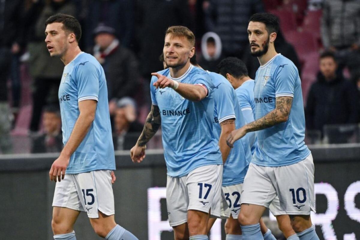 Con una doppietta di Immobile la Lazio espugna Salerno - 