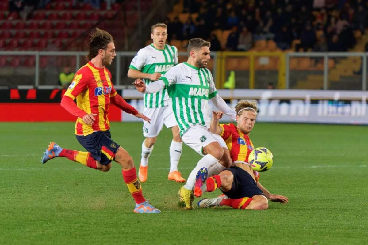 Sassuolo corsaro a Lecce, decisivo un gol di Thorstvedt - 