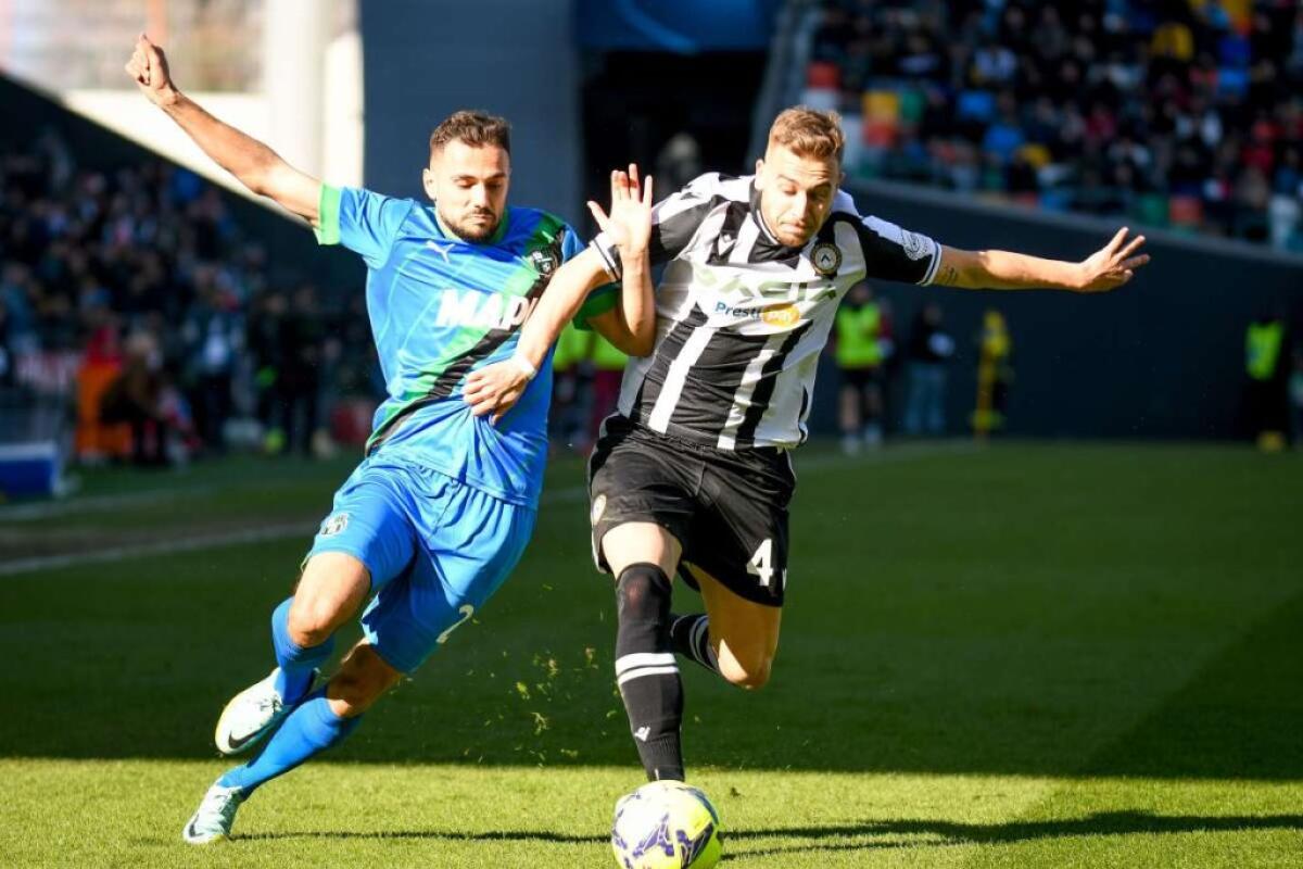 Gol e spettacolo, finisce 2-2 tra Udinese e Sassuolo - 