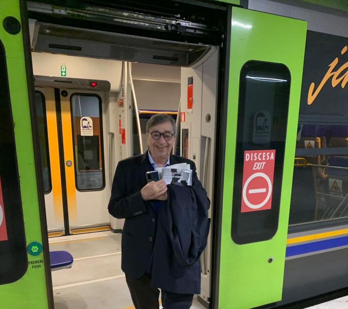 Aeroporto Palermo, Ad Gesap a lavoro in treno “Scelta ambientale” - 