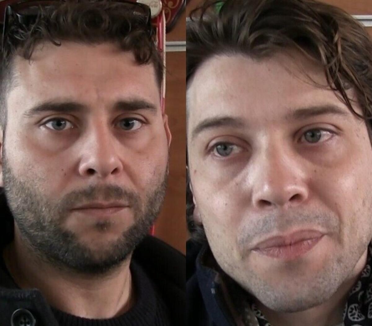 L'aggressione a Di Pietro, l'appello dei figli: "Andiamo avanti, uniti contro questi balordi" - I fratelli Carmelo e Gabriele Di Pietro