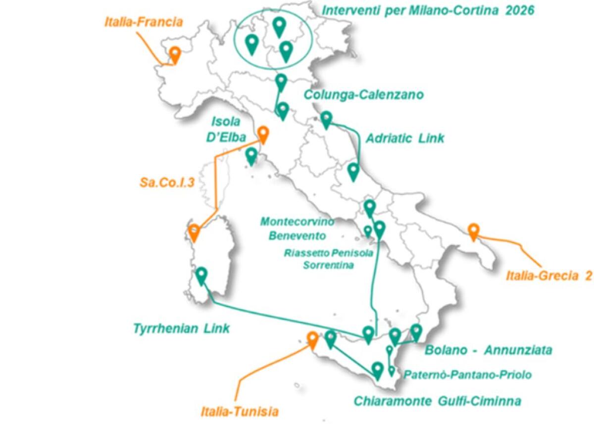 Terna, 3,2 miliardi per la rete elettrica in Sicilia - 