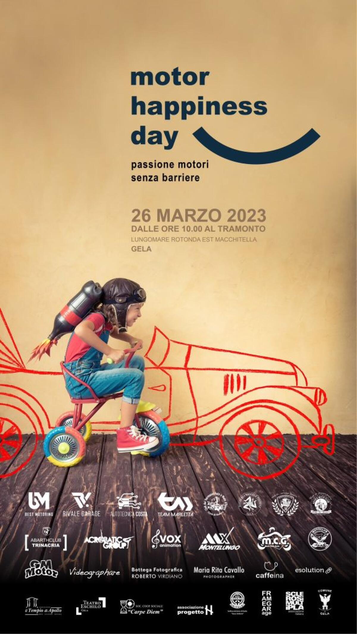 “Motor Happines Day”, inclusione e promozione del benessere sociale - 