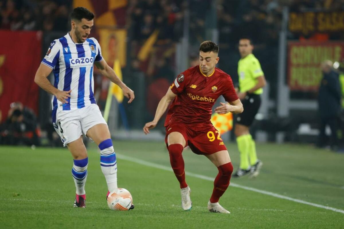 Andata ottavi di Europa League, Roma-Real Sociedad 2-0 - 