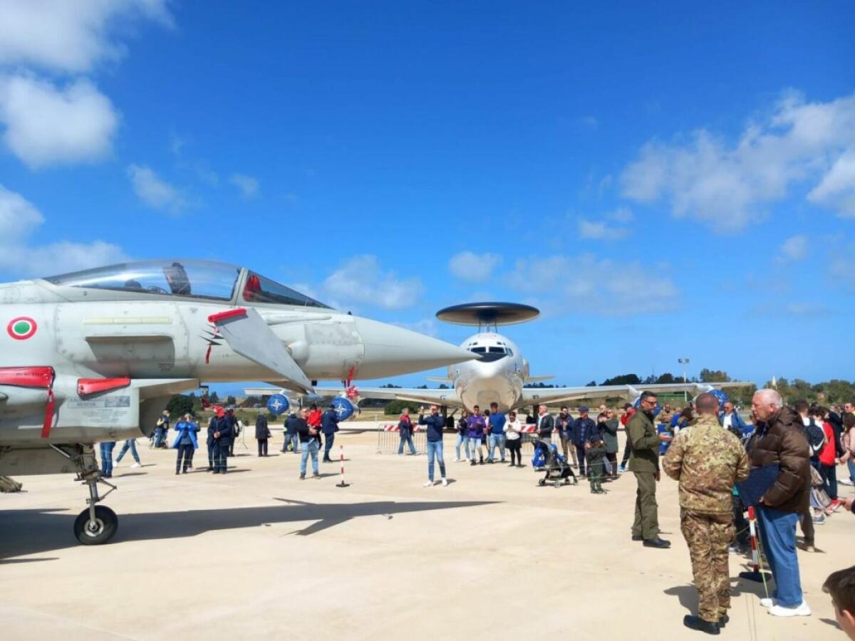 Aeronautica Militare, open day al 37^ Stormo di Trapani-Birgi per i cento anni -