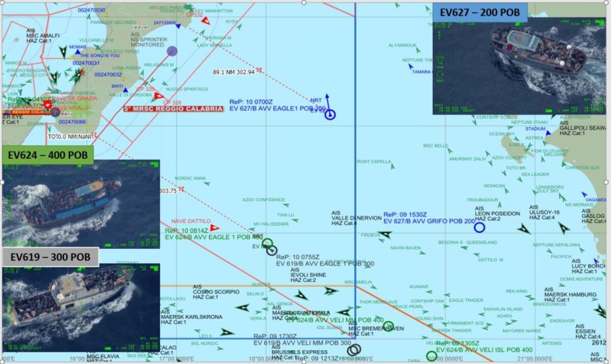 Guardia Costiera “Mille migranti in pericolo al largo della Calabria” - 
