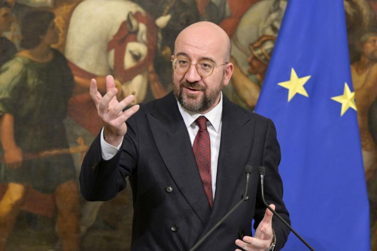 Ue, Charles Michel “Al vertice Ucraina, economia e migranti” - 