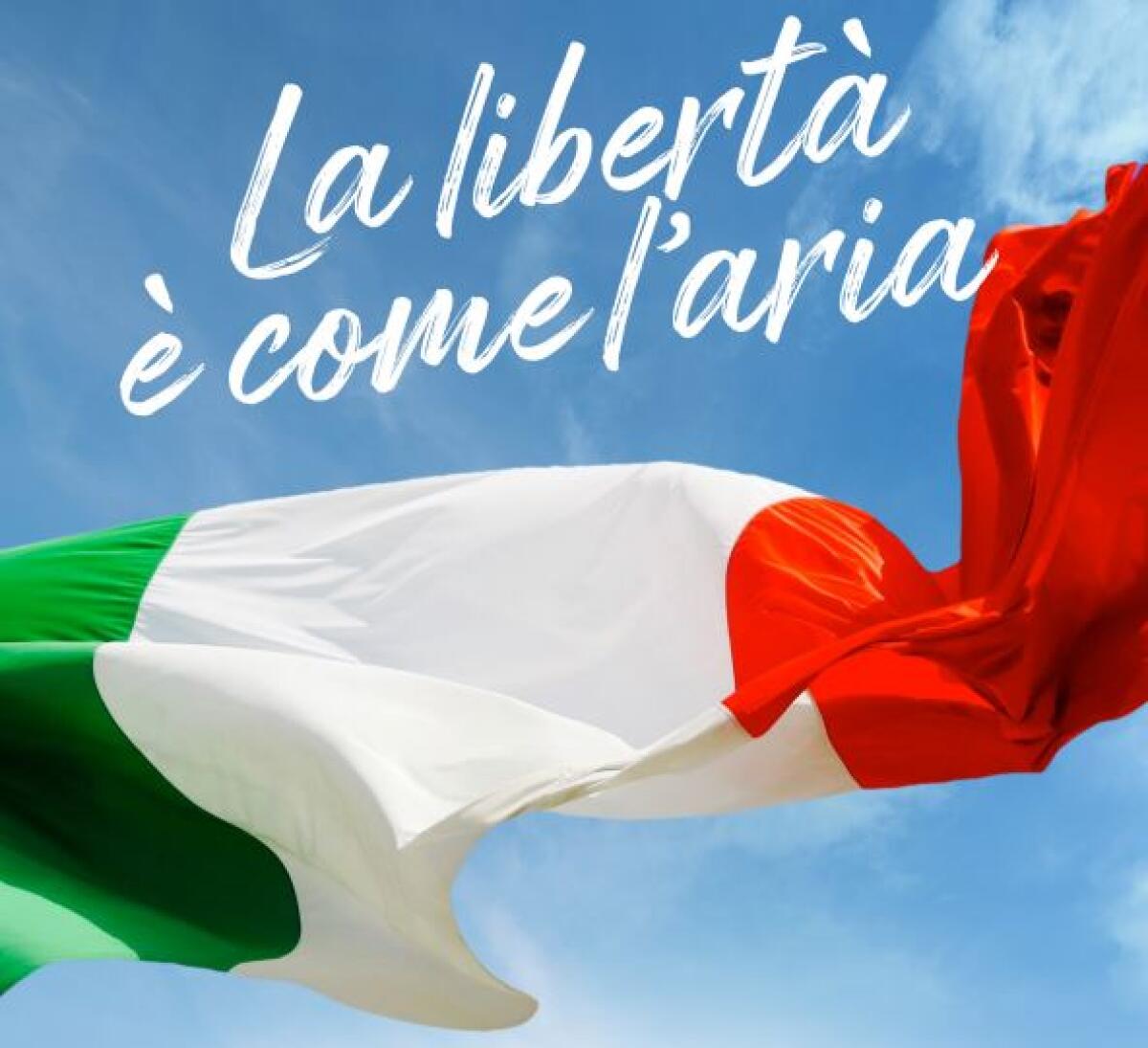 25 Aprile, frase di Calamandrei nel manifesto celebrativo - 
