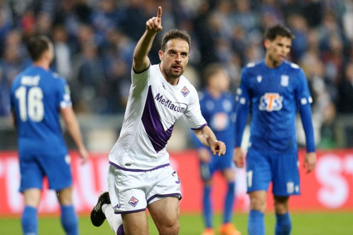 Fiorentina ipoteca semifinali, 4-1 al Lech in Polonia - 