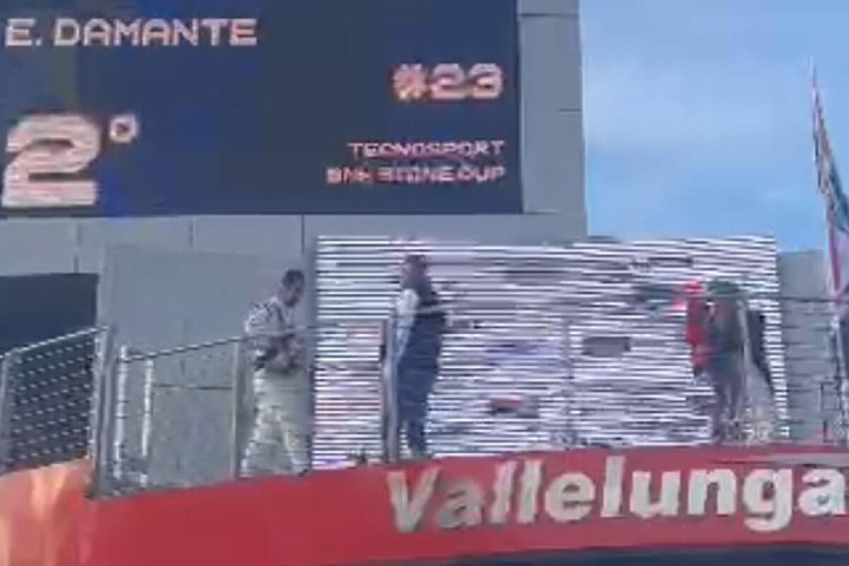 Trofeo Bmw, Emilio Damante si esalta a Vallelunga e conquista il secondo posto - 