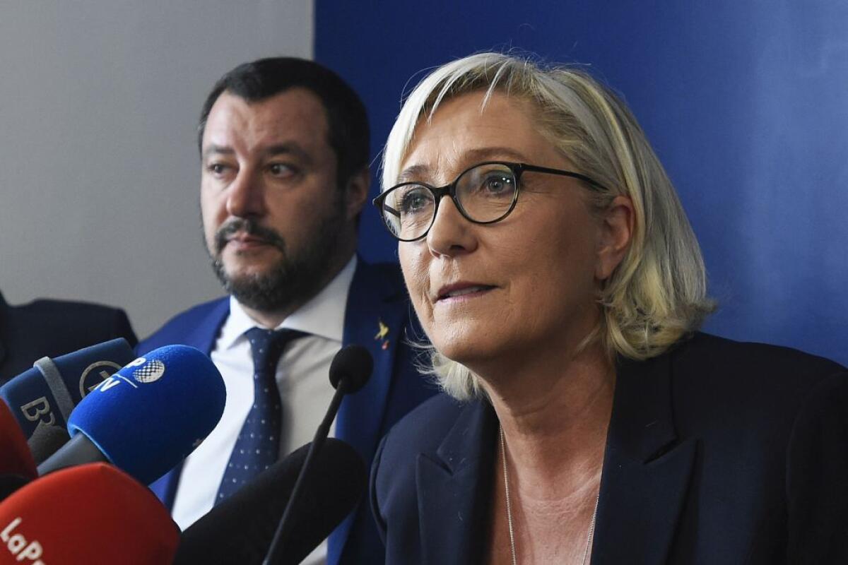 Le Pen “Meglio Salvini di Meloni, lei è con la Nato” - 