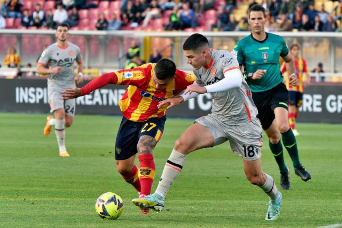 Il Lecce torna alla vittoria: 1-0 contro l’Udinese - 