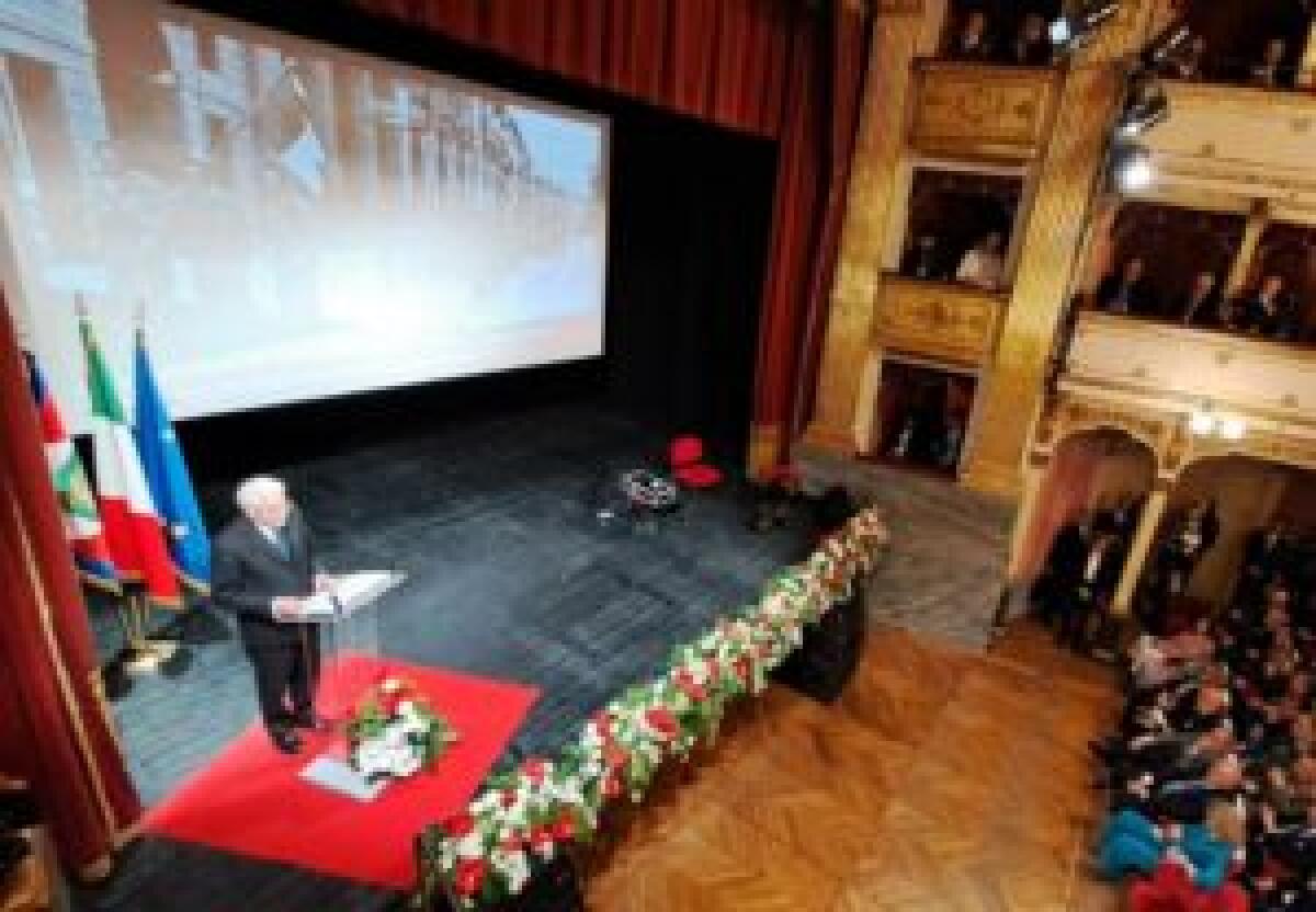 Mattarella “Il frutto del 25 aprile è la nostra Costituzione” - 