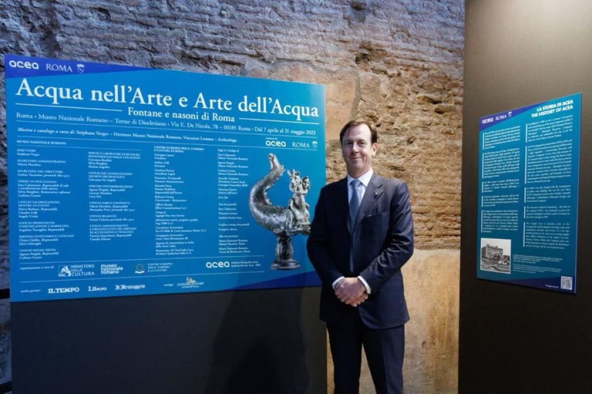 Acea, a Roma la mostra “Acqua nell’Arte e Arte dell’Acqua” - 