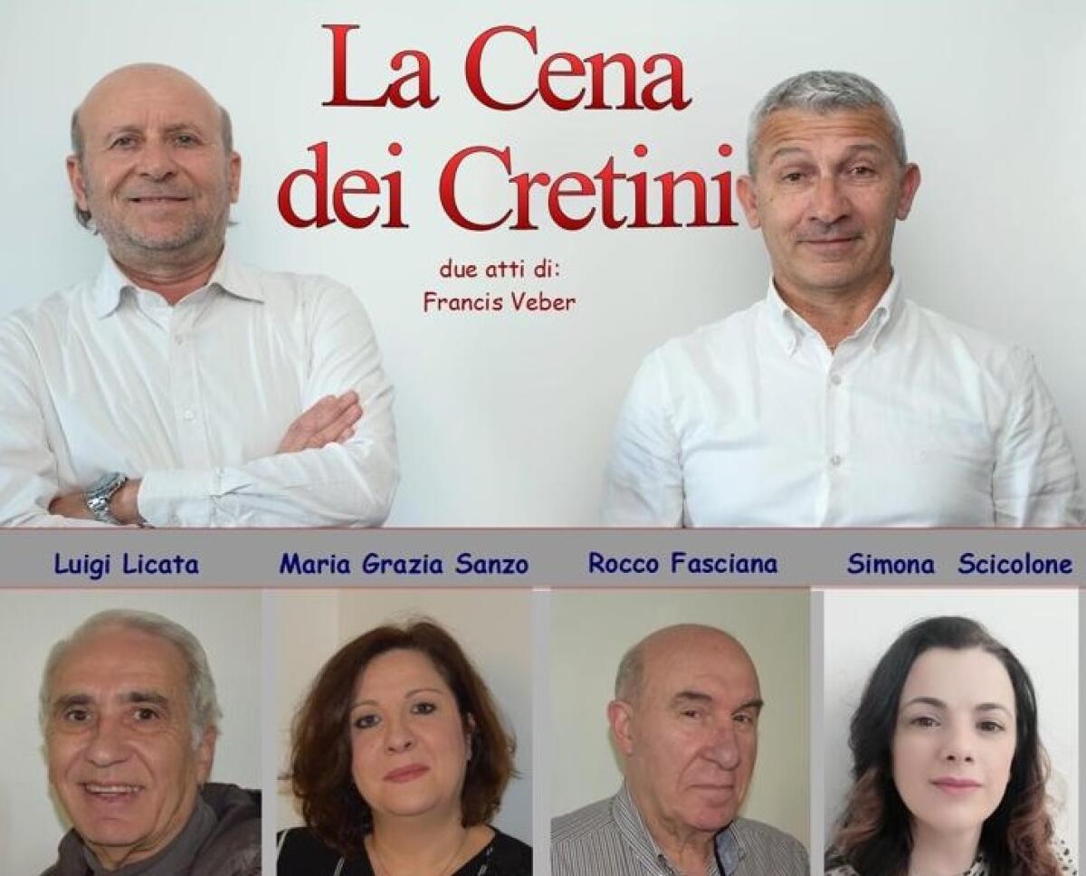 "La cena dei cretini" dal 21 al 23 aprile a L'Antidoto - 