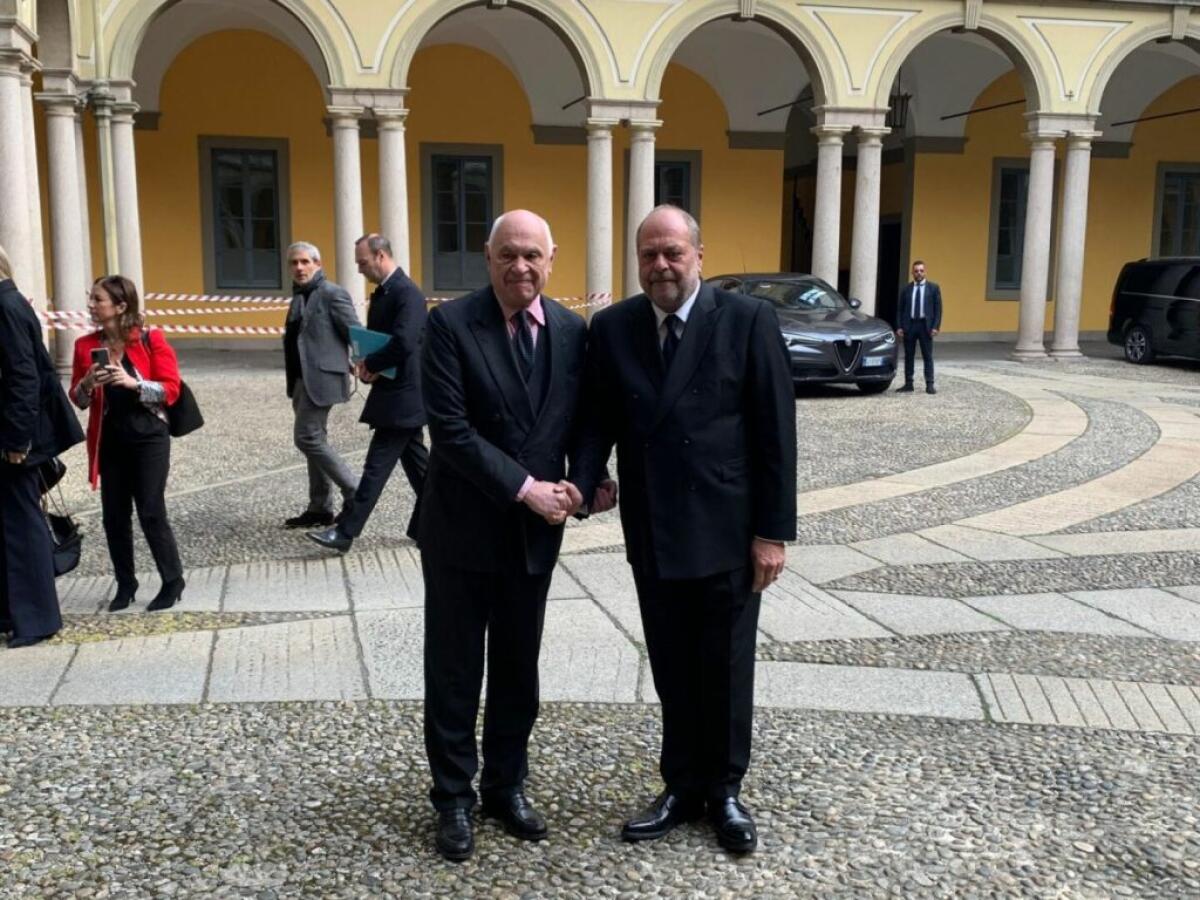 Nordio incontra a Milano il ministro della Giustizia francese - 