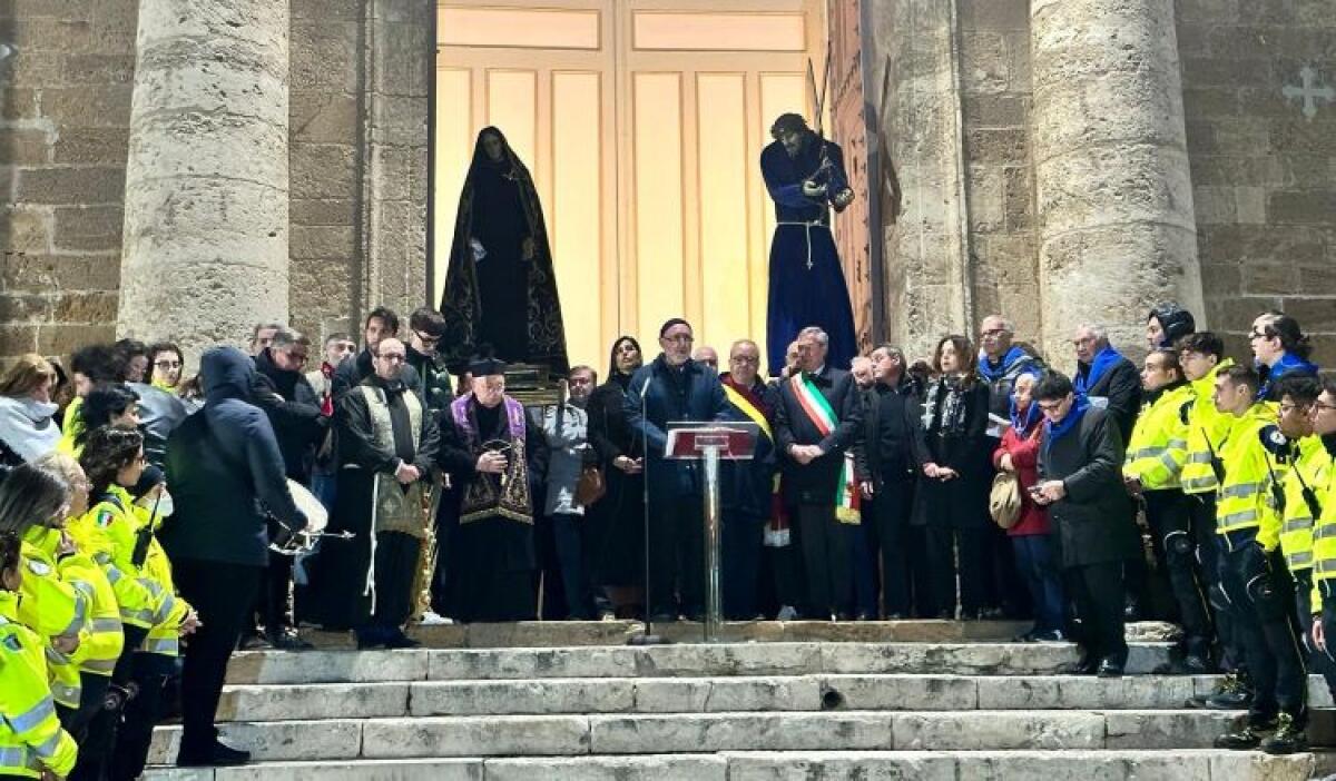 Settimana santa, i riti del mercoledì in chiesa Madre -