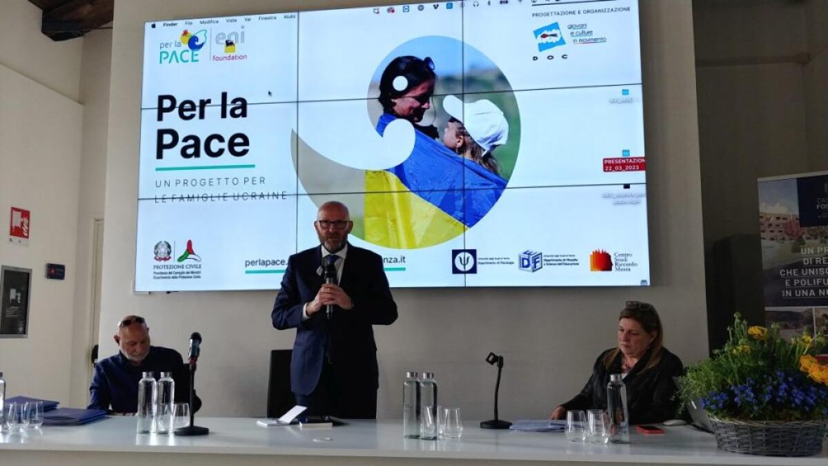 “Per la Pace”, Eni Foundation al fianco di mille ucraini - 