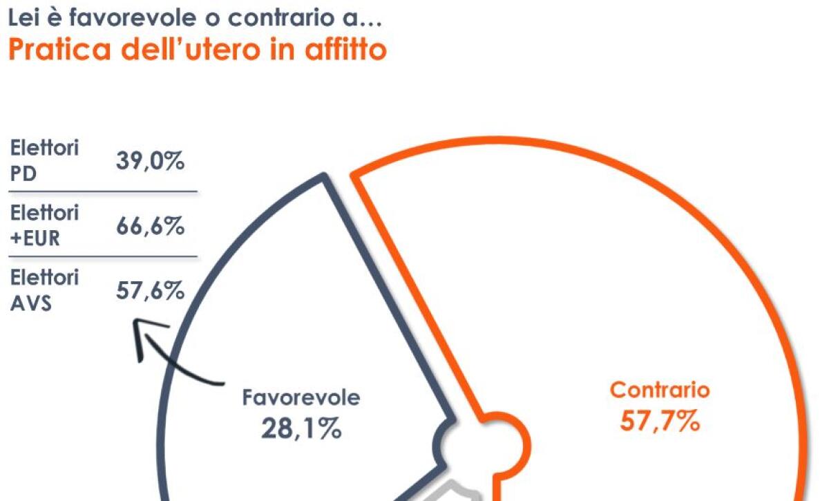 Utero in affitto, il 58% degli italiani è contrario - 