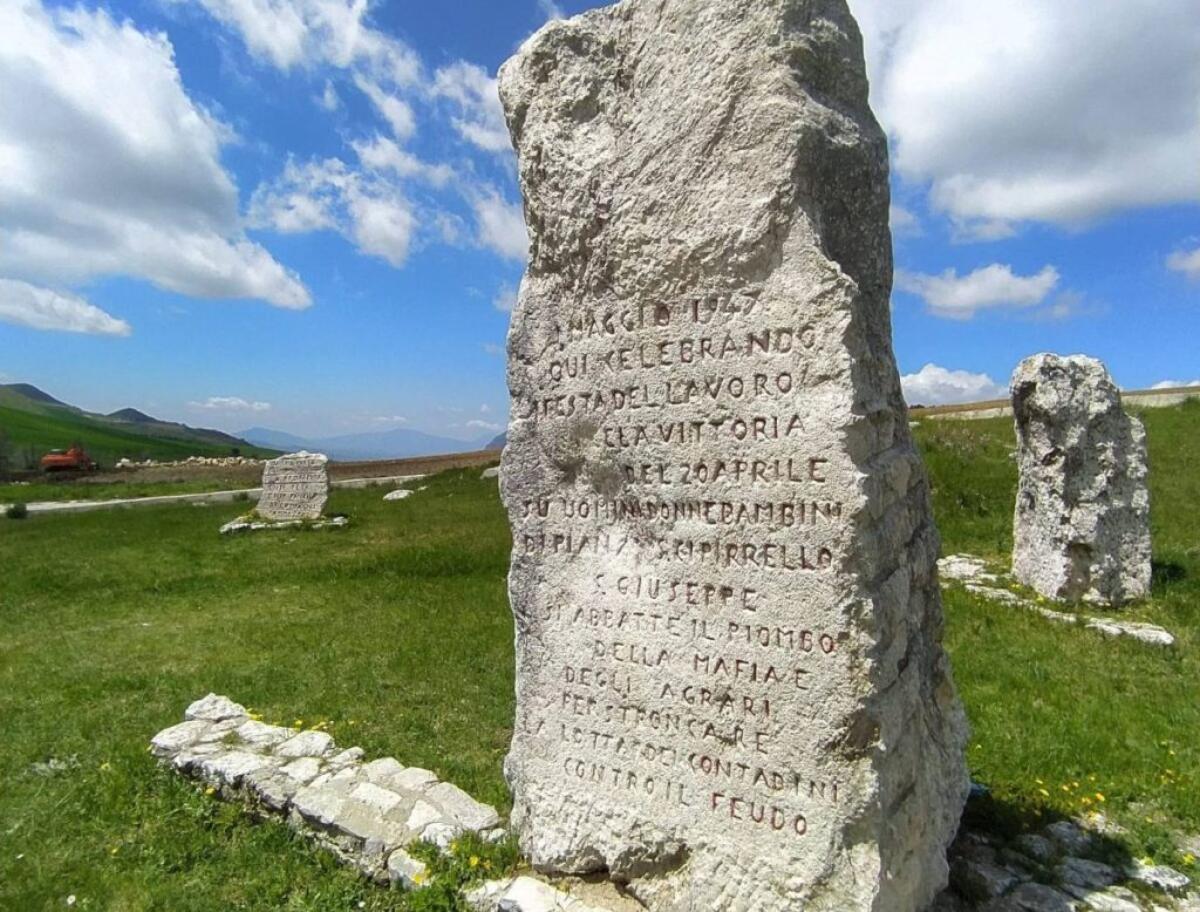 Memoriale di Portella della Ginestra, avviato iter per la dichiarazione di interesse culturale -