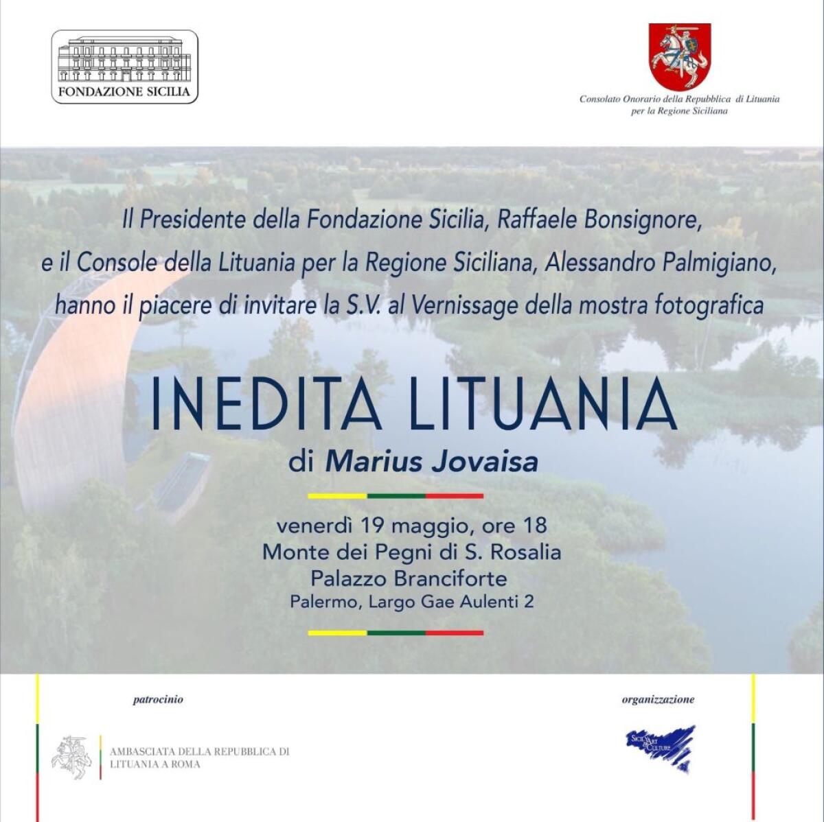 Palermo, a Palazzo Branciforte mostra fotografica “Inedita Lituania” - 