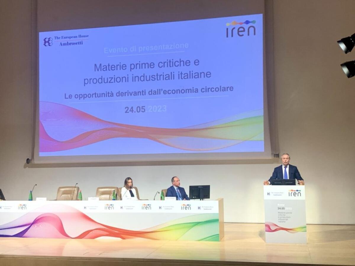 Materie prime strategiche, economia circolare sempre più decisiva - 